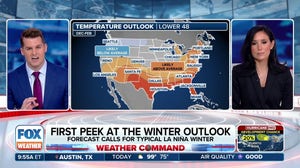 First peek at NOAA's winter outlook as forecast calls for typical La Nina pattern