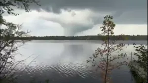 Caught on video: Tornado rolls through northern Minnesota