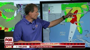 NHC Deputy Director Jamie Rhome provides analysis on Tropical Storm Helene