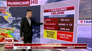 First Hurricane Warnings issued in Florida as Tropical Storm Helene evacuation orders mount