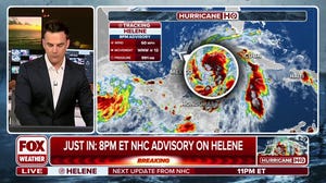 Tropical Storm Helene strengthens as it moves toward the Gulf of Mexico