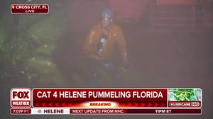 Hurricane Helene lashes Florida ahead of landfall