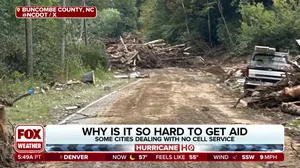 Destruction, mountainous terrain making it difficult to get life-saving supplies to communities hit hard by Helene