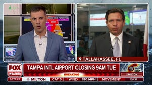 Florida Gov. Ron DeSantis joins FOX Weather to talk preps ahead of Milton