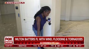 Milton fills Florida homes with sand after storm surge overtakes coastal towns