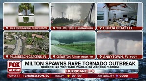 Milton spawns rare tornado outbreak