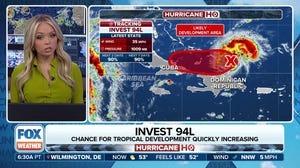 Invest 94L rapidly becomes more organized, could become Oscar