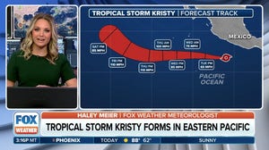 Tropical Storm Kristy forms in Eastern Pacific Ocean