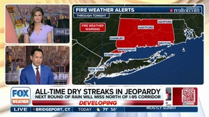 Wildfire threat grows in the Northeast as dry conditions persist