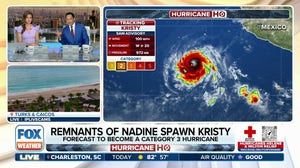 Kristy to rapidly intensify into major hurricane in Pacific