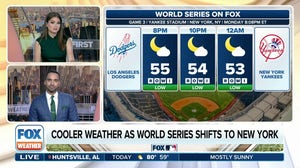 World Series moves to New York where cooler weather has set in