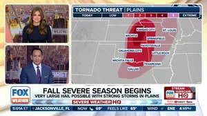 Central US sees highest tornado threat since May