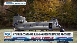 Connecticut National Guard aiding in fight against wildfires