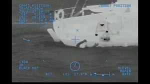 Sailor and his cat rescued from sailboat off Alaska coast