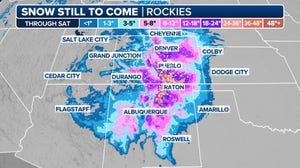 First major winter storm of season to blast Rockies