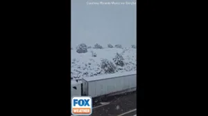 Winter storm snarls traffic on I-40 in New Mexico