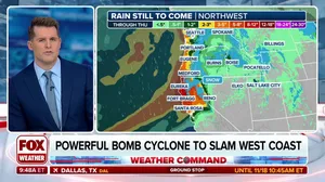 Powerful bomb cyclone to slam West Coast