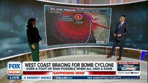 Powerful bomb cyclone to blast West Coast with high winds, snow and rain