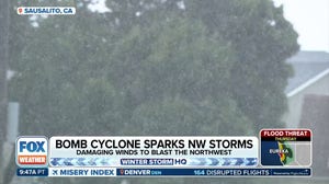 Bomb Cyclone sparks powerful pacific storm