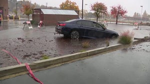 KTVU: Santa Rosa flooded by Atmospheric River trapping hundreds at Sutter Health clinic