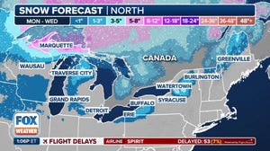 Pre-thanksgiving travel to be impacted by fast-moving storm in Great Lakes, Northeast