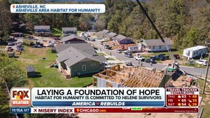 Habitat for Humanity helps rebuild North Carolina homes destroyed by Helene