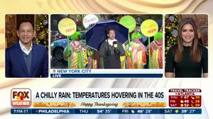 Macy's Thanksgiving Day Parade to be slammed with cold rain, but wind won't ground famous balloons