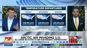 Arctic air invades Lower 48 states to start December