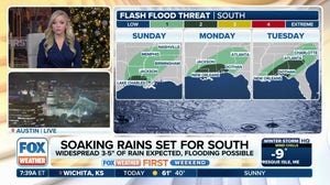 Multiday Flash Flood Threat Increases As Heavy Rain Drenches South ...