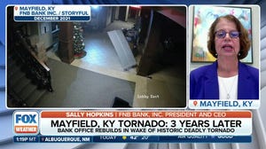 Kentucky bank office rebuilds in wake of EF-4 tornado that destroyed it three years ago