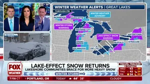 Lake-effect snow to bring 'major impacts' to Great Lakes with feet of accumulation expected