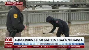 More than a quarter inch of ice covers eastern Iowa amid dangerous winter storm