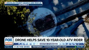 Rescue team uses drone to save boy stranded in Colorado wilderness