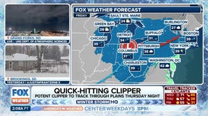 Frigid temps coming to Northeast this weekend behind quick-hitting clipper