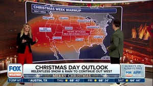 See the warm weather pattern that will dominate the holidays