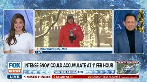 Flakes start to fly in Minneapolis ahead of heaviest snowfall of the season for Upper Midwest