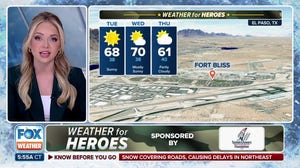 Weather for Heroes: Christmas cheer under the Texas sun at Fort Bliss