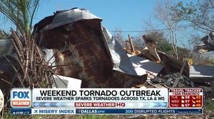 Major damage reported in Texas after weekend tornado outbreak