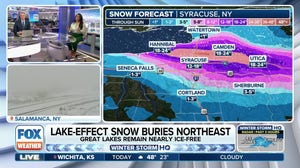 Northeast continues to be slammed by lake-effect snow