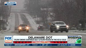 Crews work to clear snow after Delaware gets slammed by powerful winter storm