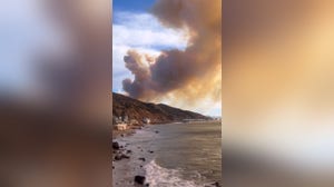 Watch: Sea plane refuels to battle Palisades Fire in California