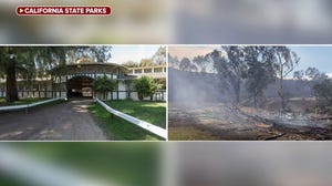 Historic stable of Will Rogers ranch estate destroyed by California wildfires