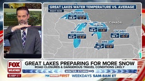 Great Lakes prepare for rough travel conditions as lake-effect snow returns