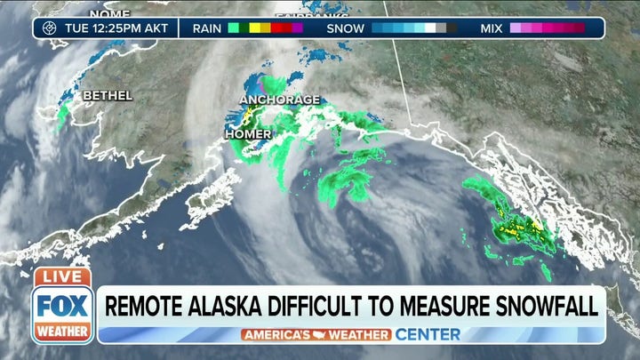 Did Alaska really receive 12 feet of snow in 2 days?