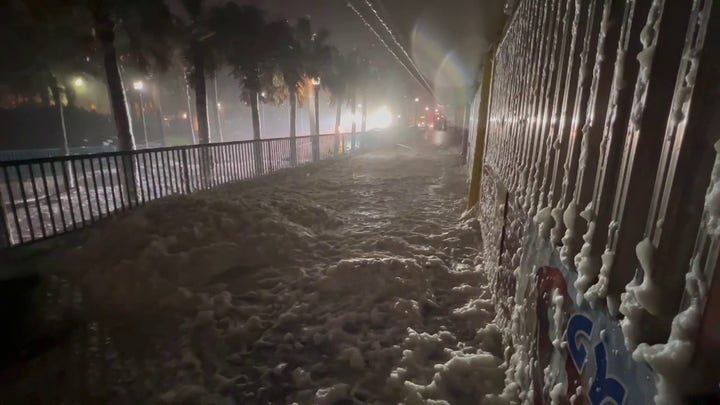 Nicole-Churned Seas Off Florida Coast Produce Masses Of White, Fluffy Sea  Foam - Videos from The Weather Channel