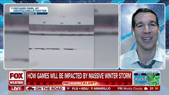 Massive bomb cyclone, wind chills threaten Saturday NFL games