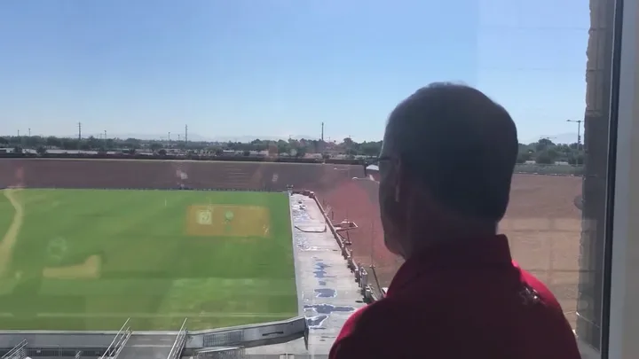 State Farm Stadium Roof Open Time-lapse