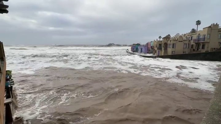 Bomb cyclone' begins forming off California coast: photos