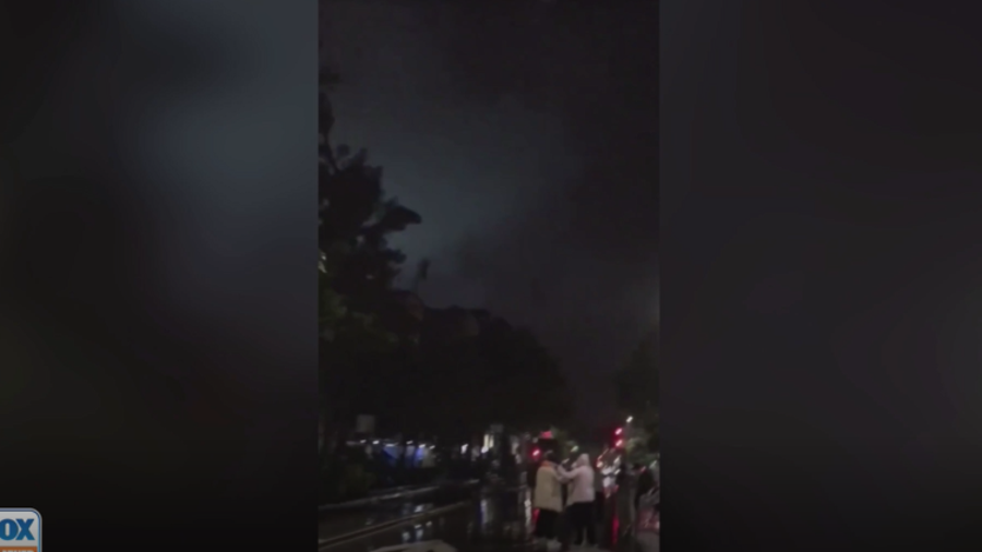 The skies lit up as earthquakes shook Mexico City and Acapulco
