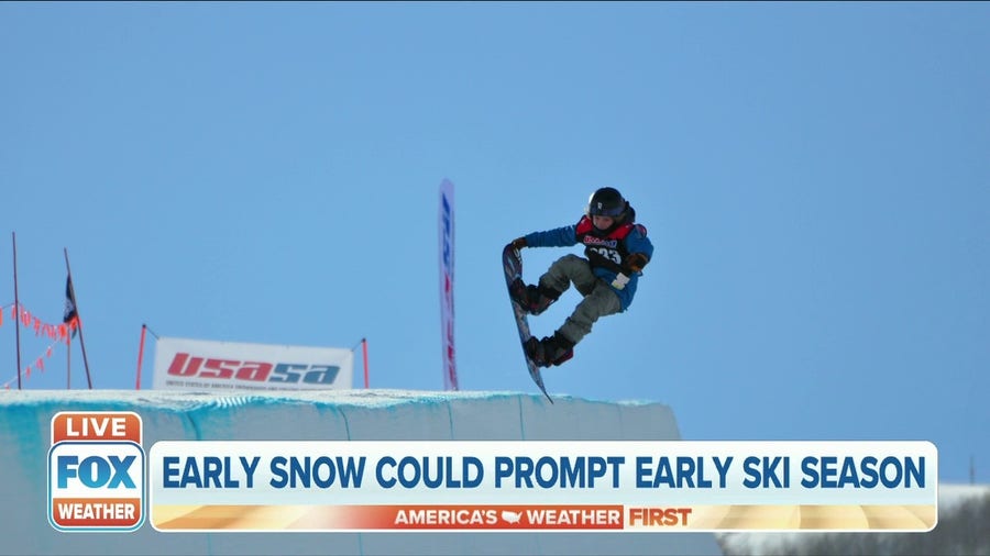 Early snow could prompt an earlier ski season